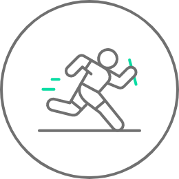 Sports performance icon